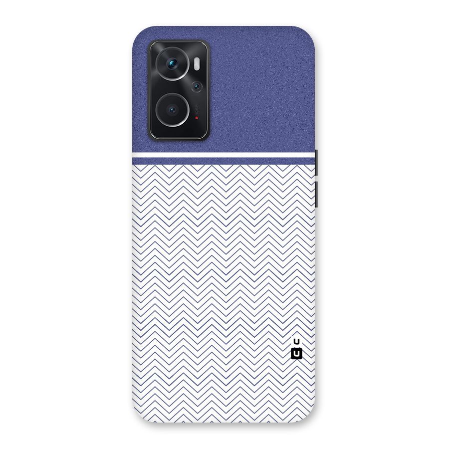 Melange Striped Pattern Back Case for Oppo K10 4G