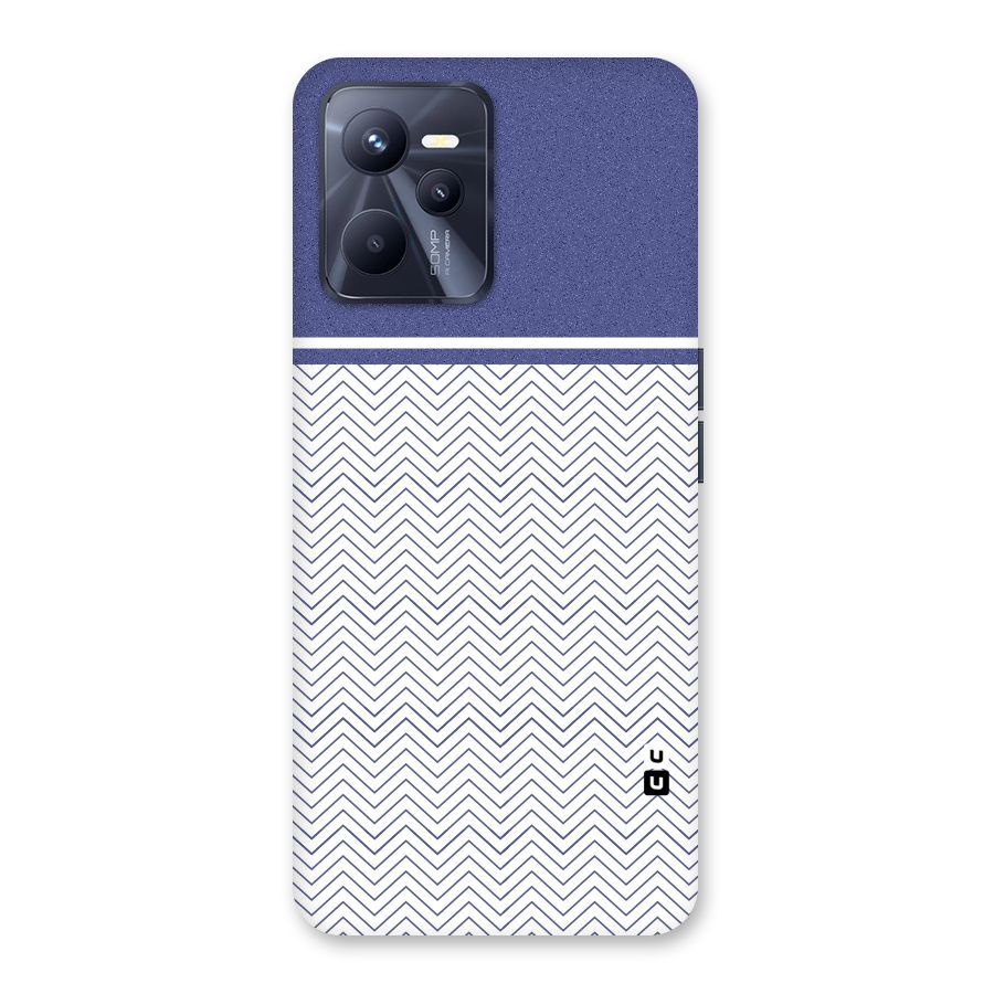 Melange Striped Pattern Back Case for Realme C35
