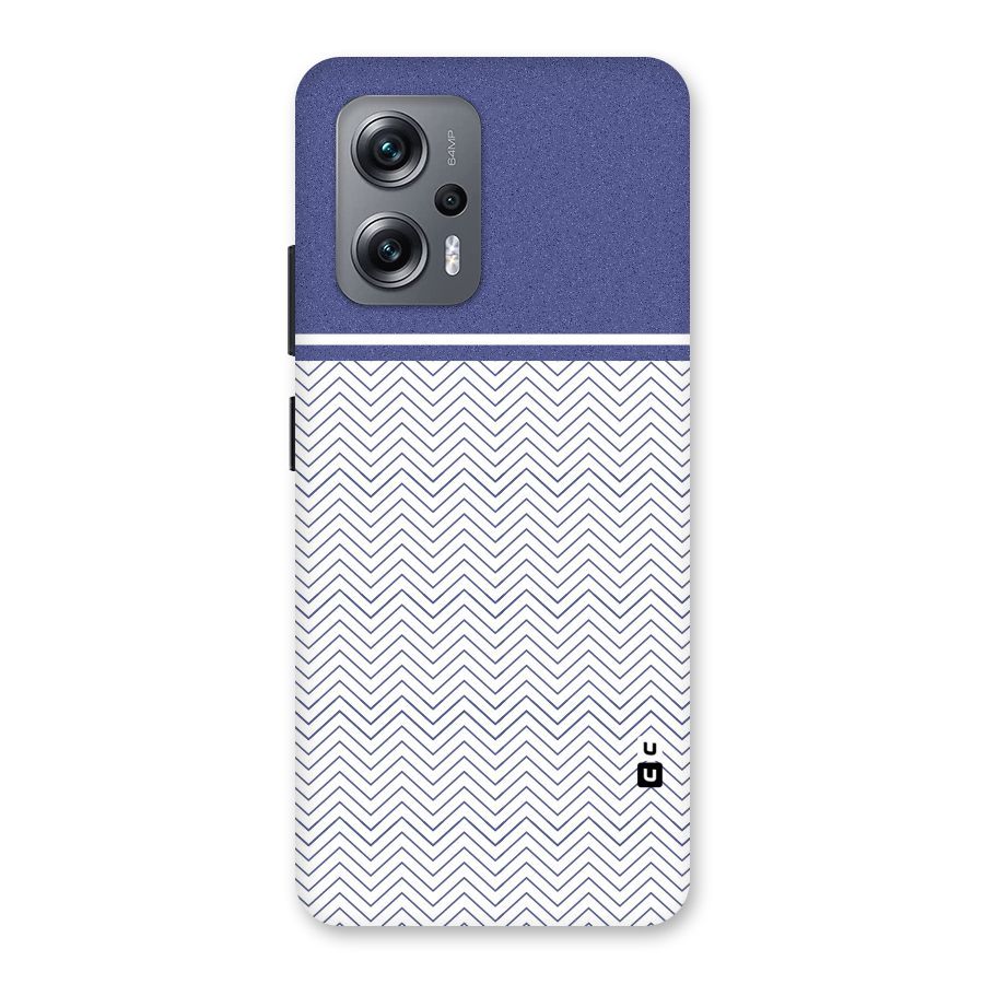Melange Striped Pattern Back Case for Redmi K50i
