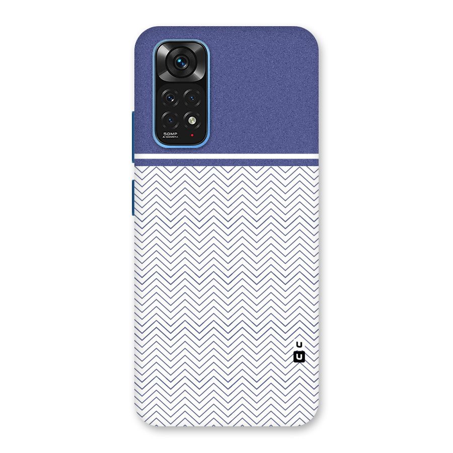 Melange Striped Pattern Back Case for Redmi Note 11S