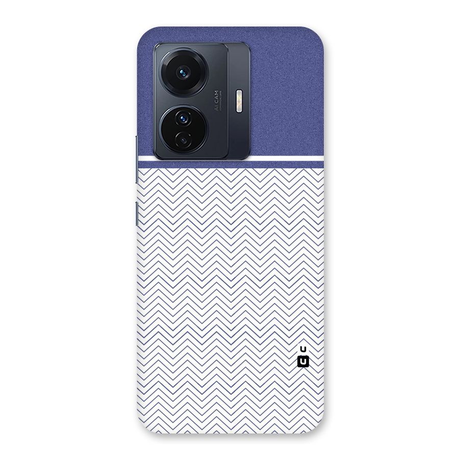 Melange Striped Pattern Back Case for Vivo T1 Pro