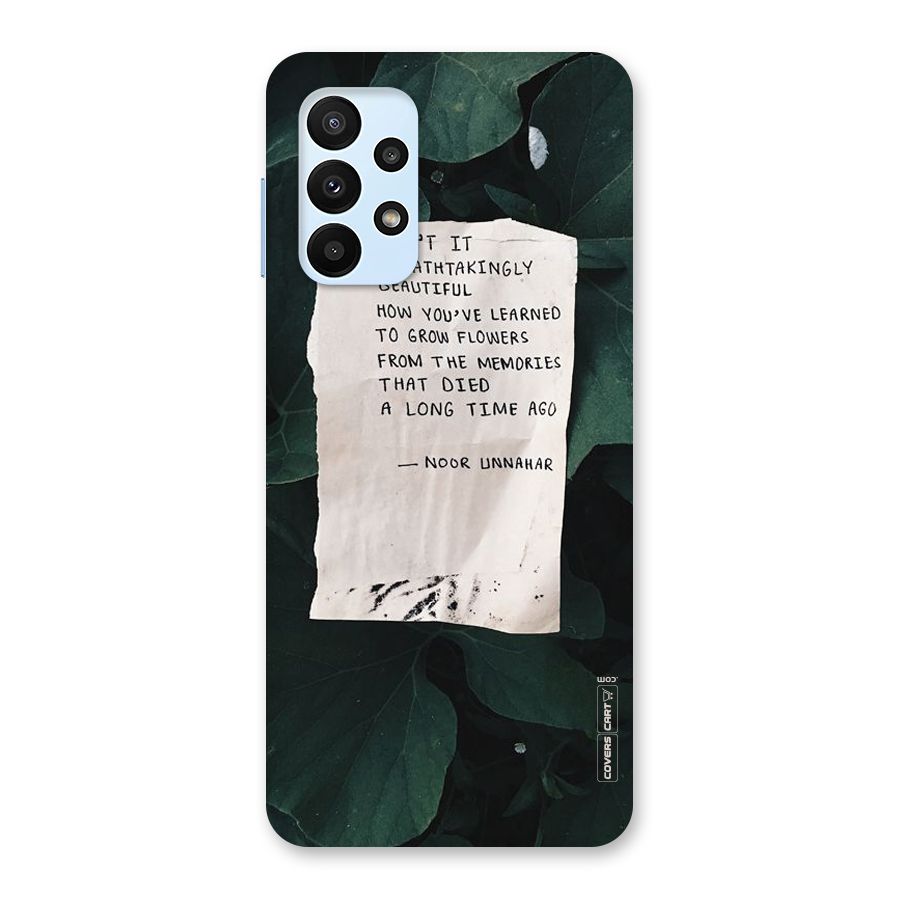 Memories Back Case for Galaxy A23