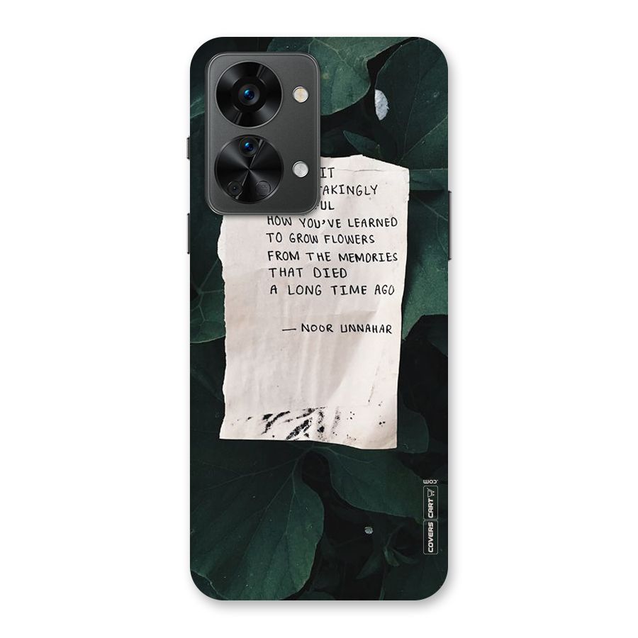 Memories Back Case for OnePlus Nord 2T