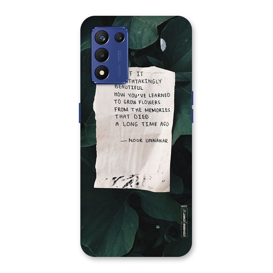 Memories Back Case for Realme 9 5G Speed