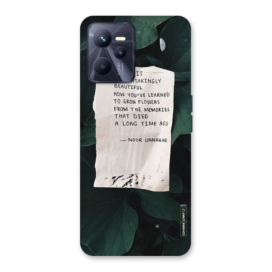 Memories Back Case for Realme C35