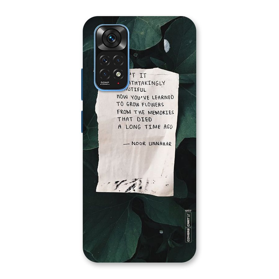 Memories Back Case for Redmi Note 11S