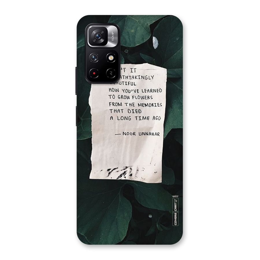 Memories Back Case for Redmi Note 11T 5G