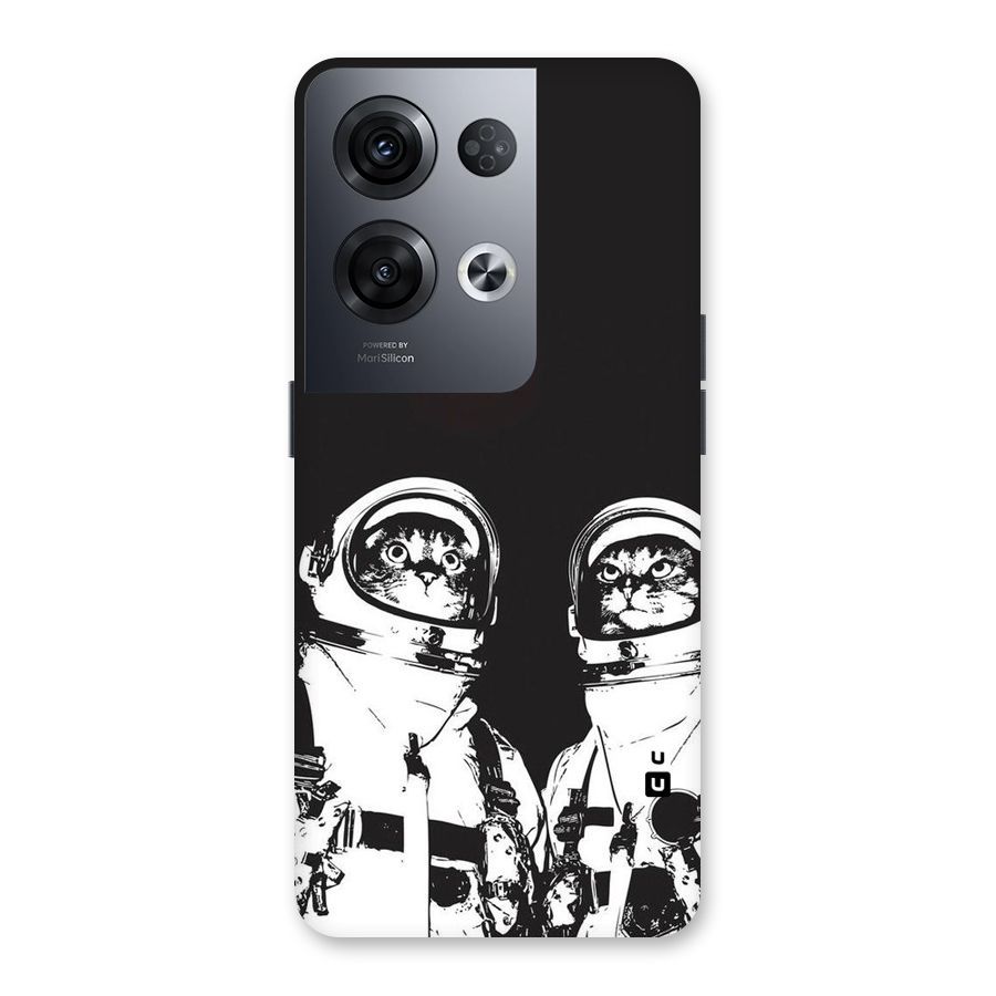 Meow Moon Back Case for Oppo Reno8 Pro 5G