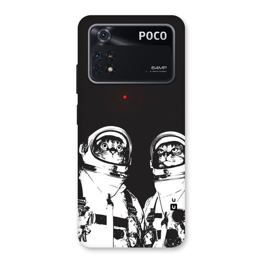 Meow Moon Back Case for Poco M4 Pro 4G