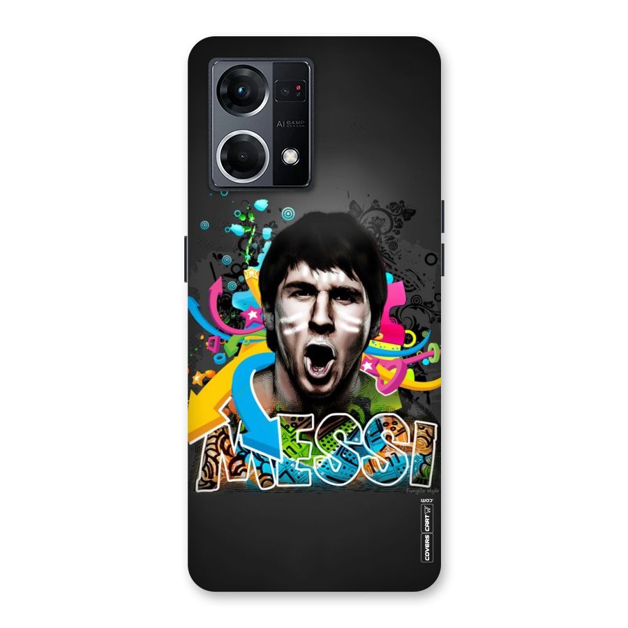 Messi For Argentina Glass Back Case for Oppo F21 Pro 5G