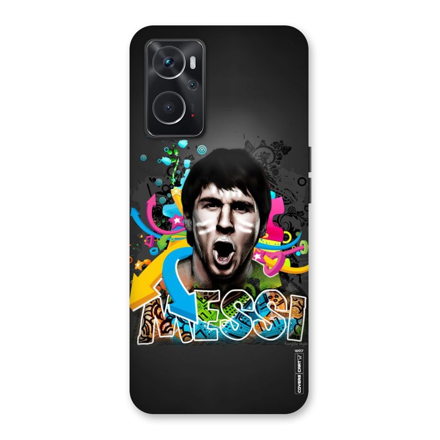 Messi For Argentina Back Case for Oppo K10 4G