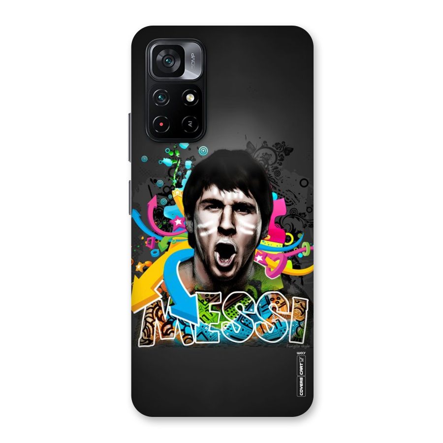 Messi For Argentina Back Case for Poco M4 Pro 5G