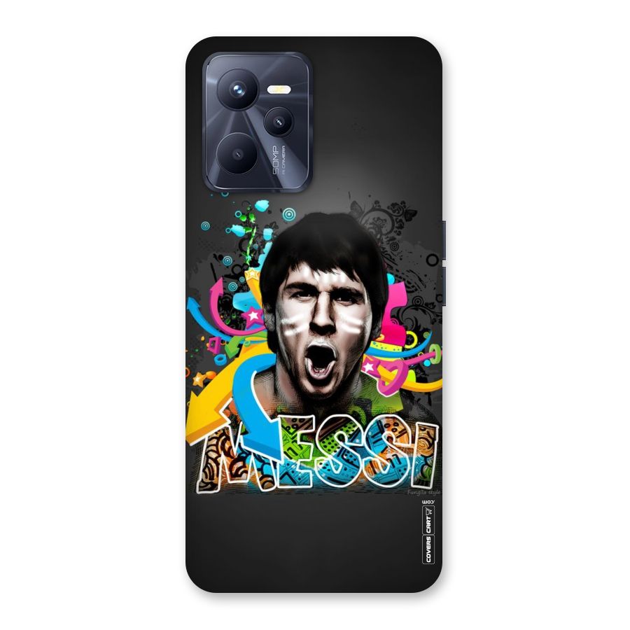 Messi For Argentina Back Case for Realme C35
