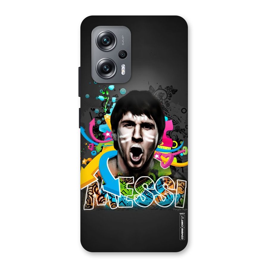Messi For Argentina Back Case for Redmi K50i