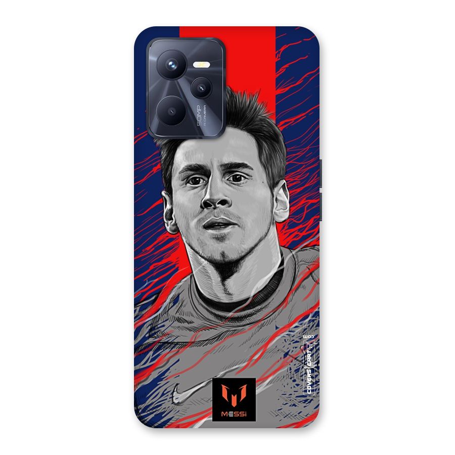 Messi For FCB Back Case for Realme C35