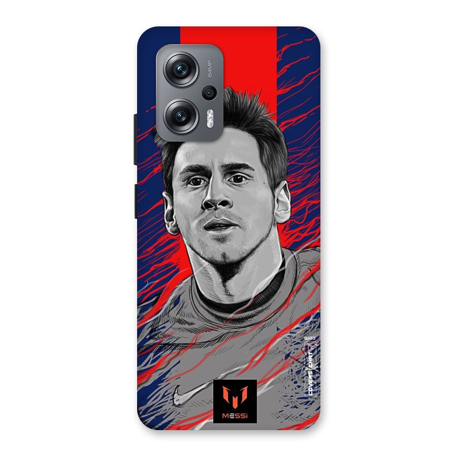 Messi For FCB Back Case for Redmi K50i