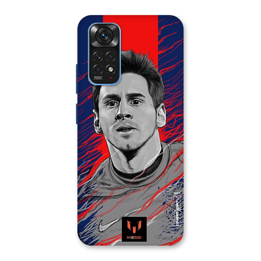 Messi For FCB Back Case for Redmi Note 11