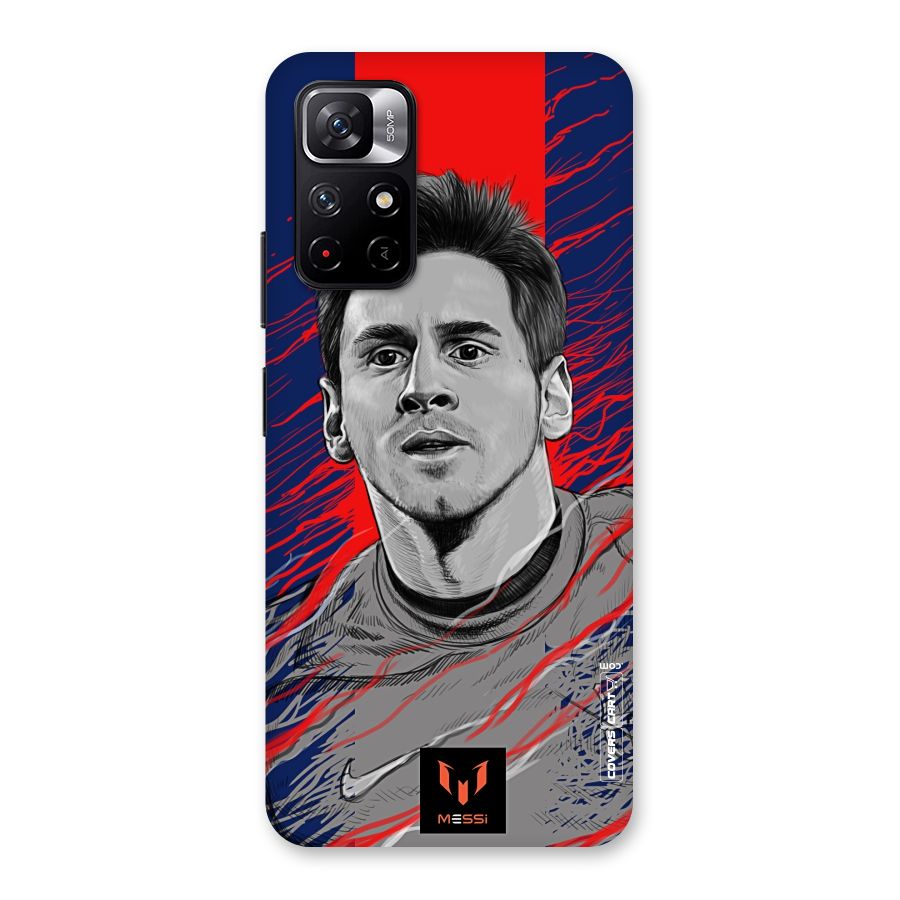 Messi For FCB Back Case for Redmi Note 11T 5G