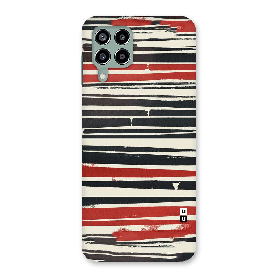 Messy Vintage Stripes Back Case for Galaxy M33
