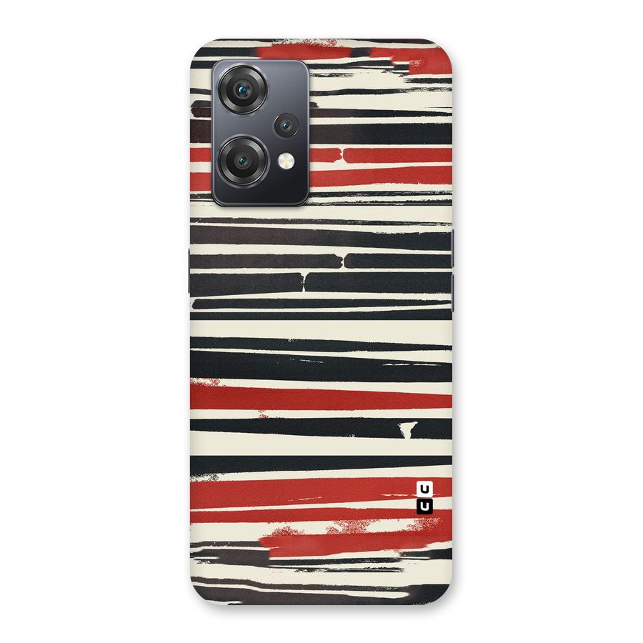 Messy Vintage Stripes Back Case for OnePlus Nord CE 2 Lite 5G