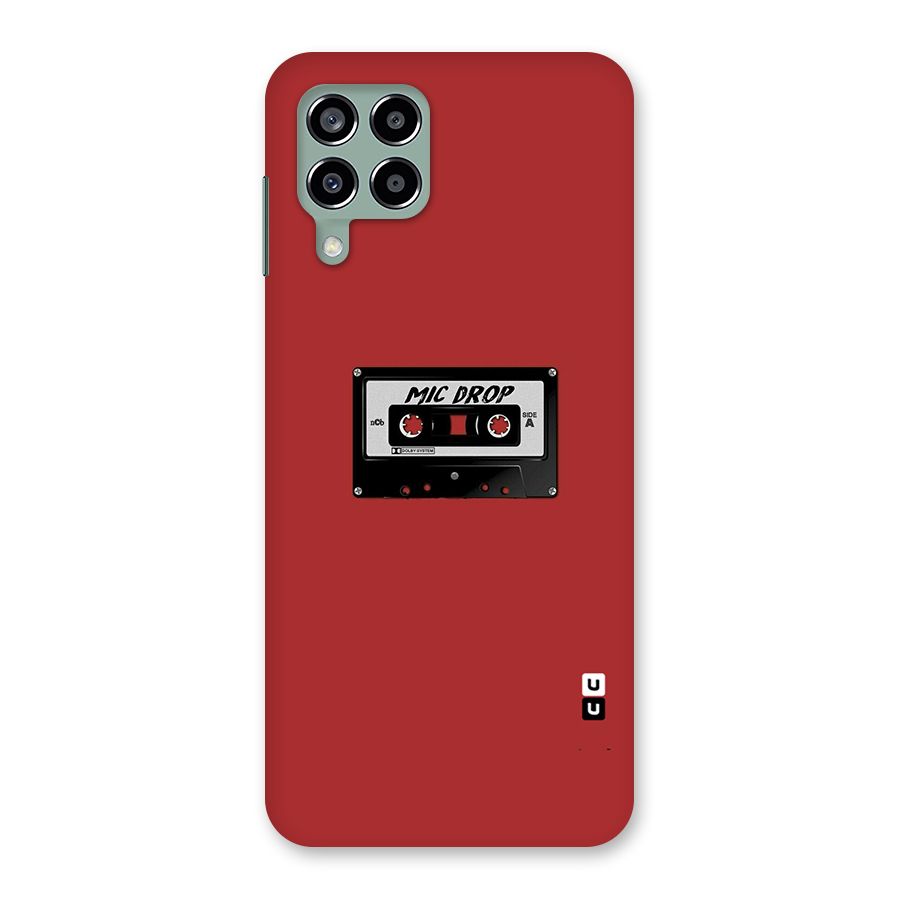Mic Drop Cassette Minimalistic Back Case for Galaxy M33