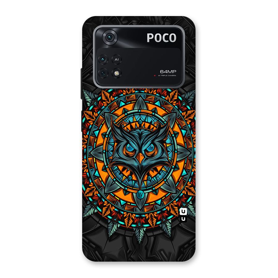 Mighty Owl Artwork Back Case for Poco M4 Pro 4G