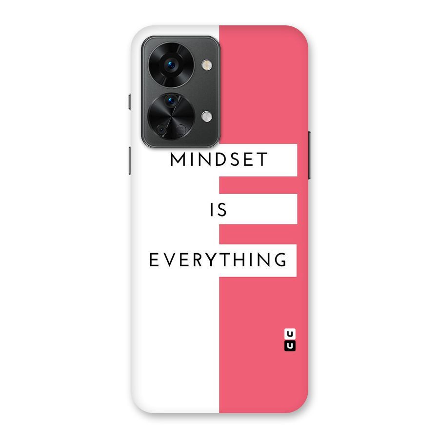 Mindset is Everything Back Case for OnePlus Nord 2T