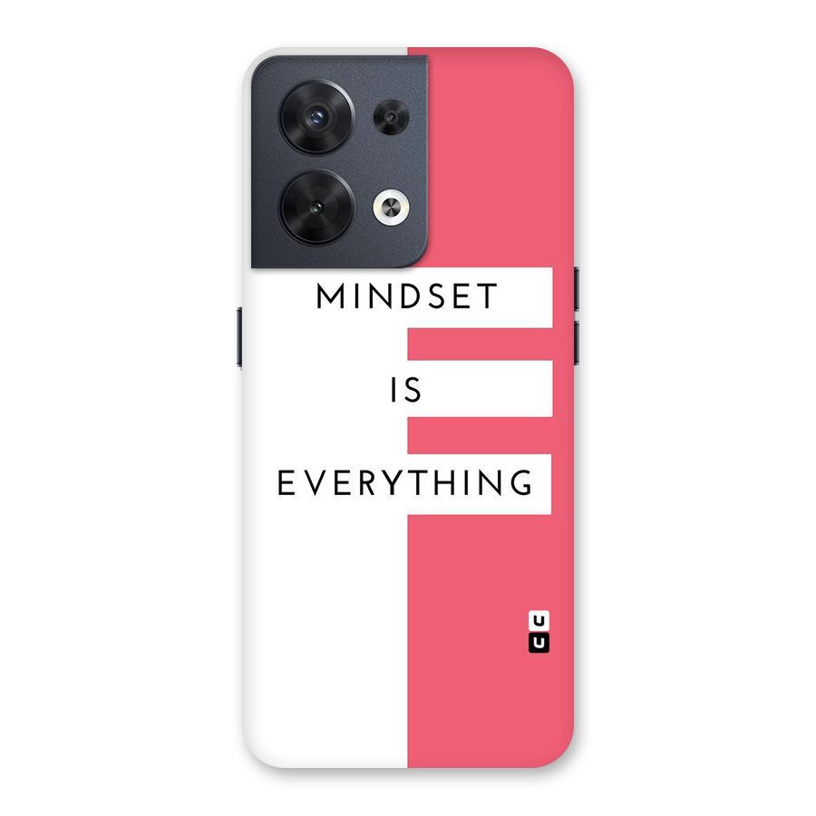 Mindset is Everything Back Case for Oppo Reno8 5G
