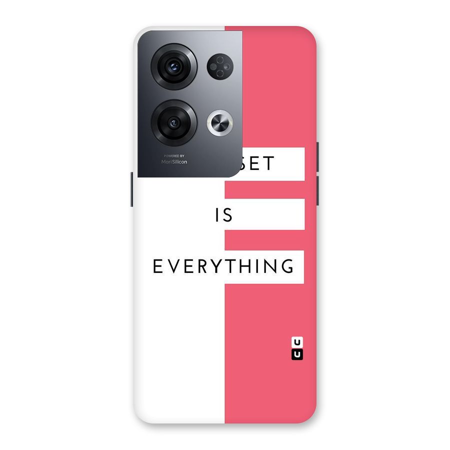 Mindset is Everything Back Case for Oppo Reno8 Pro 5G
