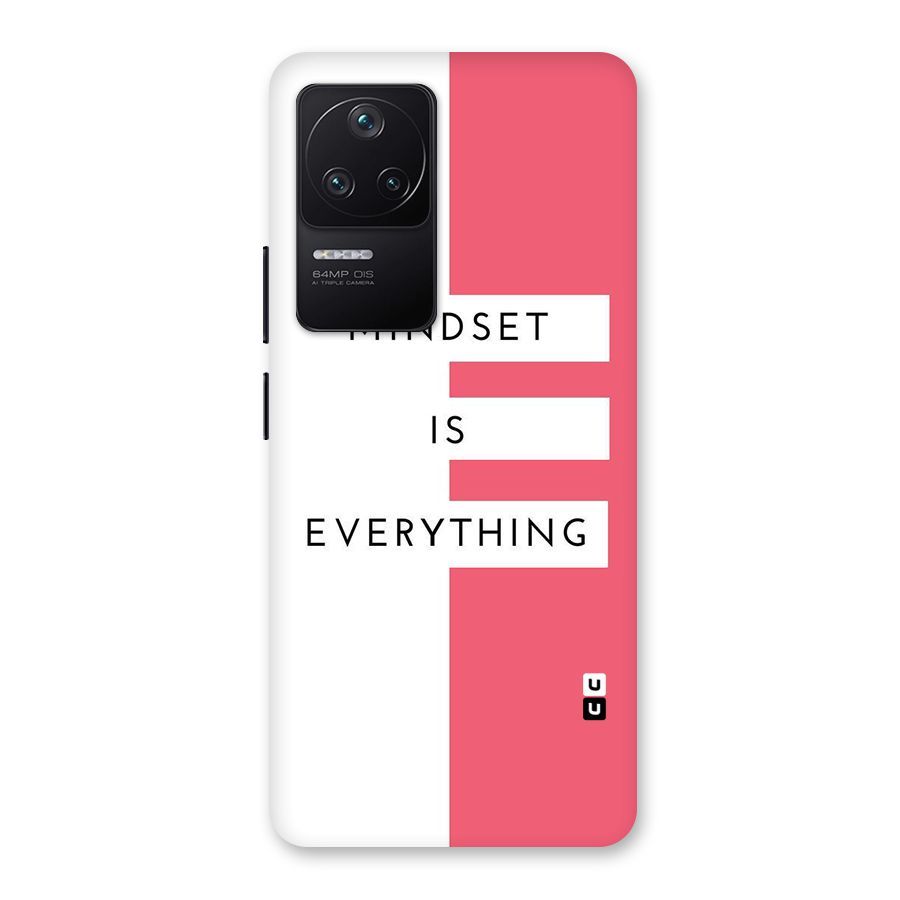 Mindset is Everything Back Case for Poco F4 5G