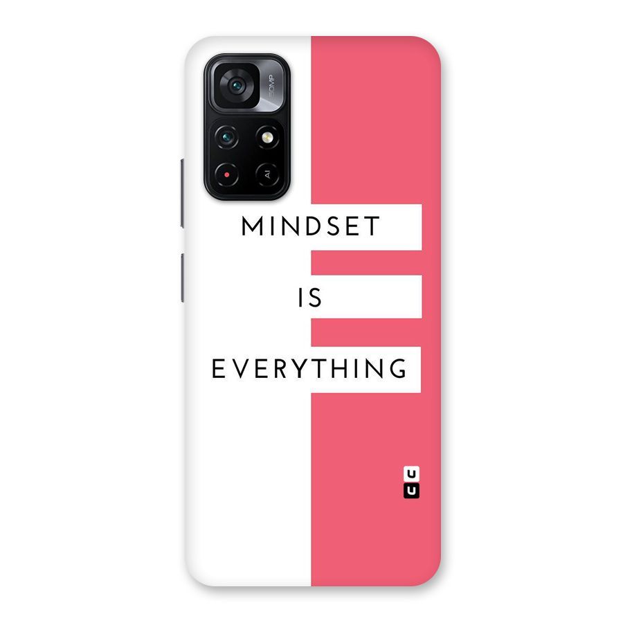 Mindset is Everything Back Case for Poco M4 Pro 5G