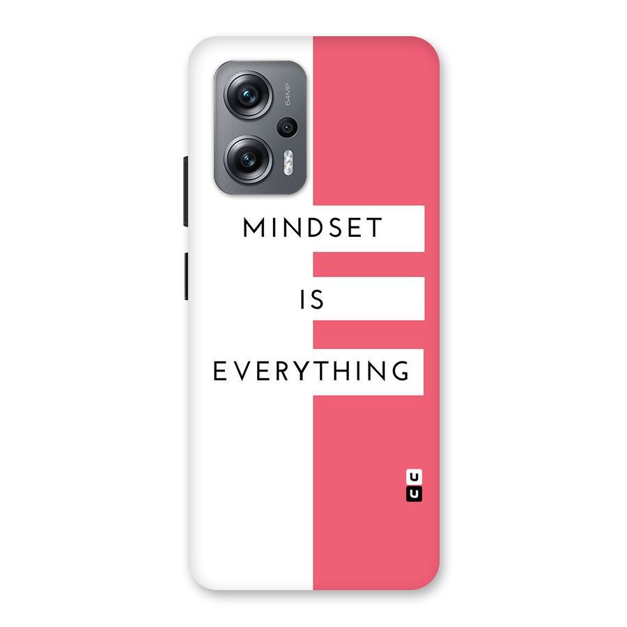 Mindset is Everything Back Case for Redmi K50i