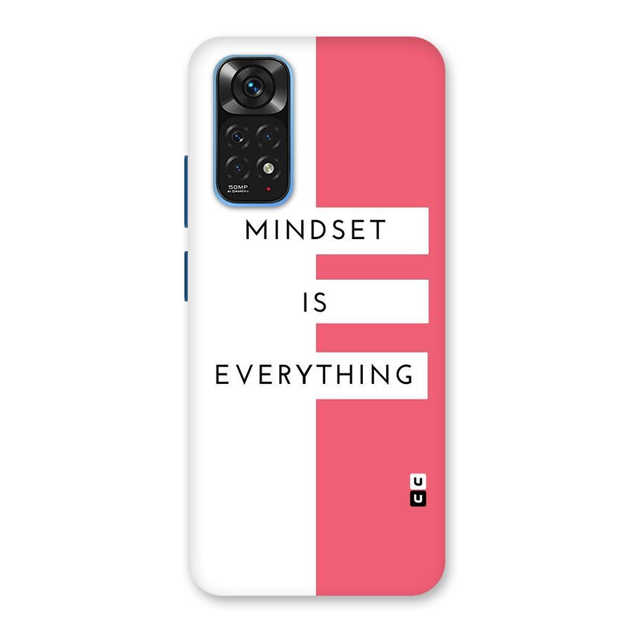 Mindset is Everything Back Case for Redmi Note 11S