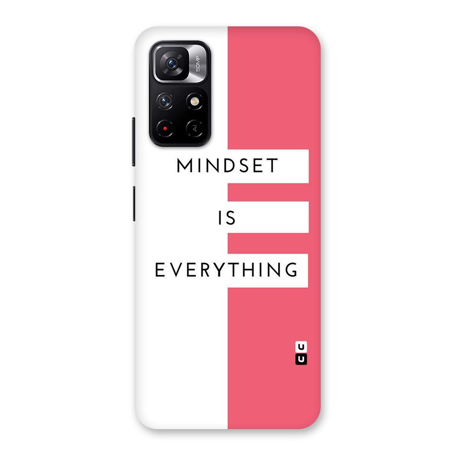 Mindset is Everything Back Case for Redmi Note 11T 5G