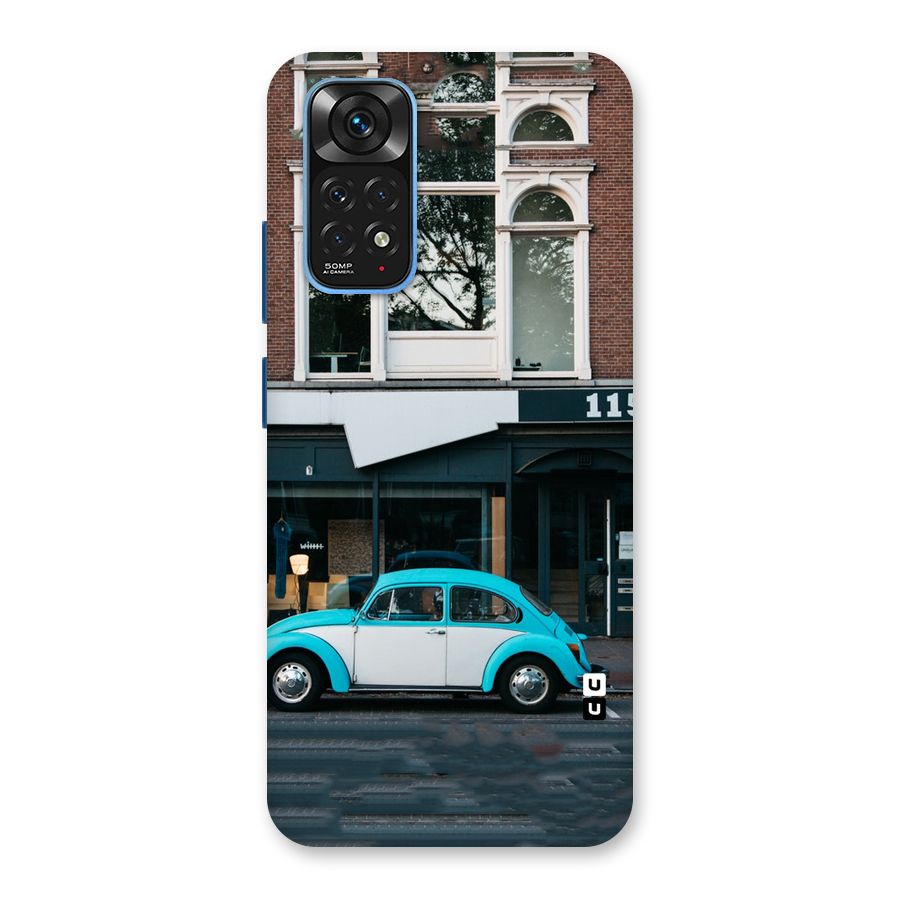 Mini Blue Car Back Case for Redmi Note 11S