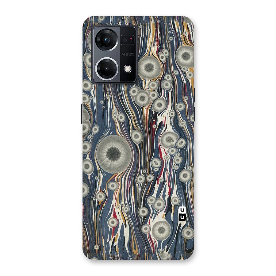 Mini Circles Glass Back Case for Oppo F21 Pro 5G