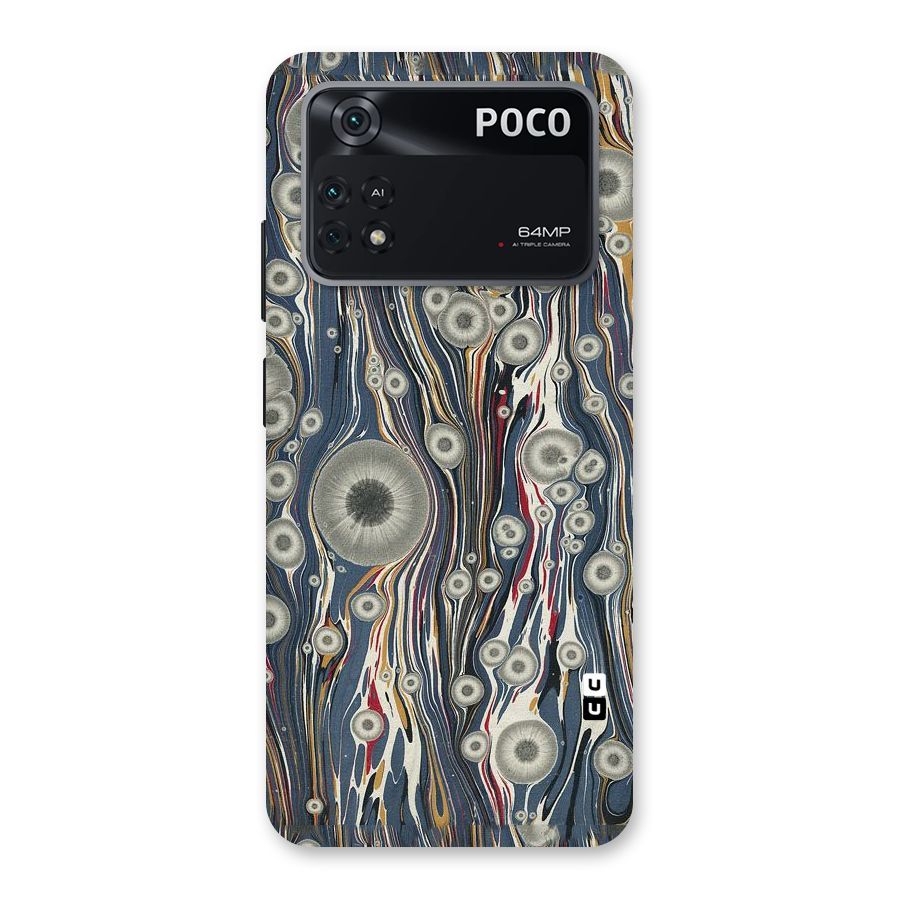 Mini Circles Back Case for Poco M4 Pro 4G