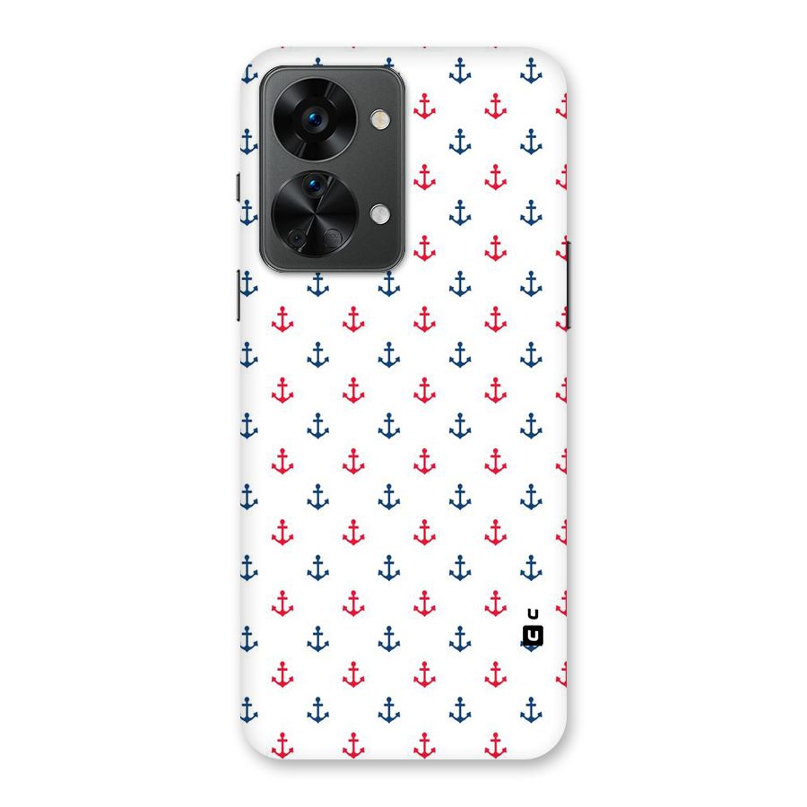 Minimal Anchor Pattern Back Case for OnePlus Nord 2T