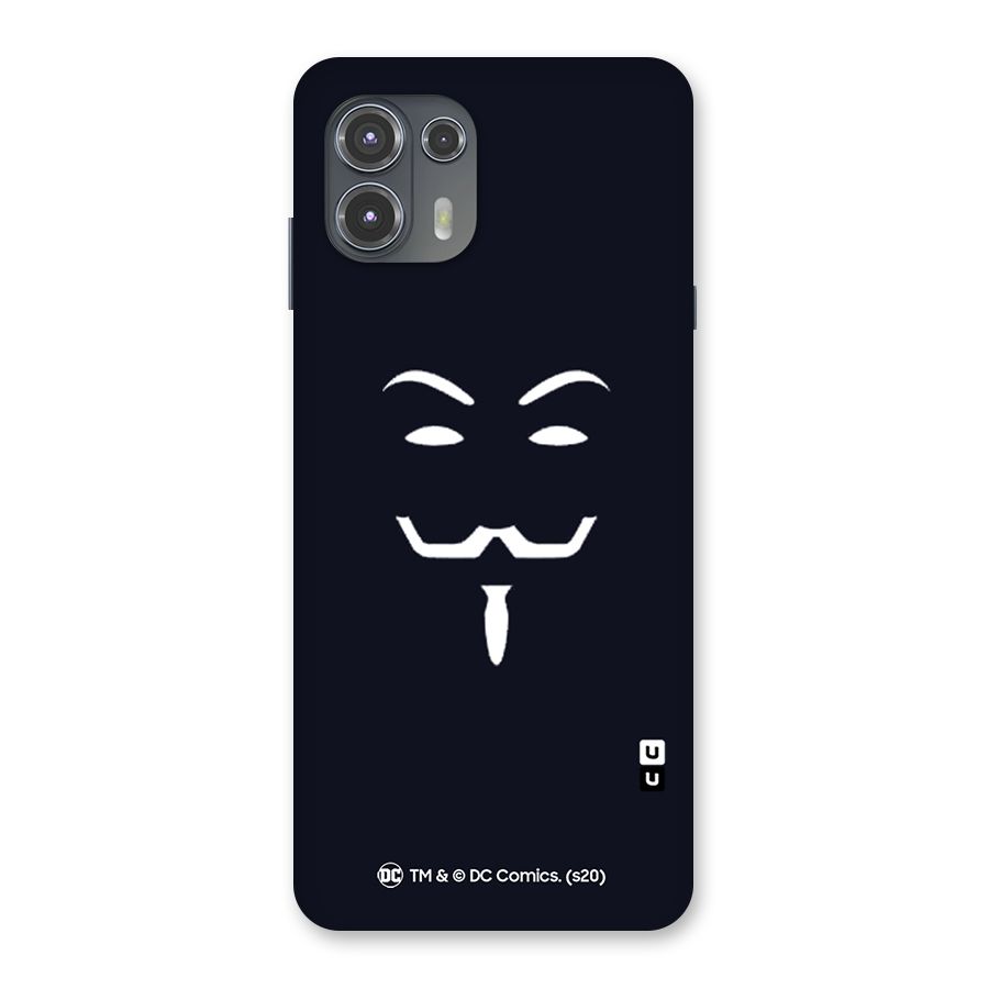 Minimal Anonymous Mask Back Case for Motorola Edge 20 Fusion