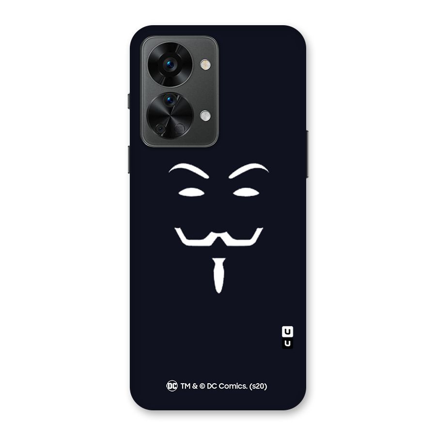 Minimal Anonymous Mask Back Case for OnePlus Nord 2T