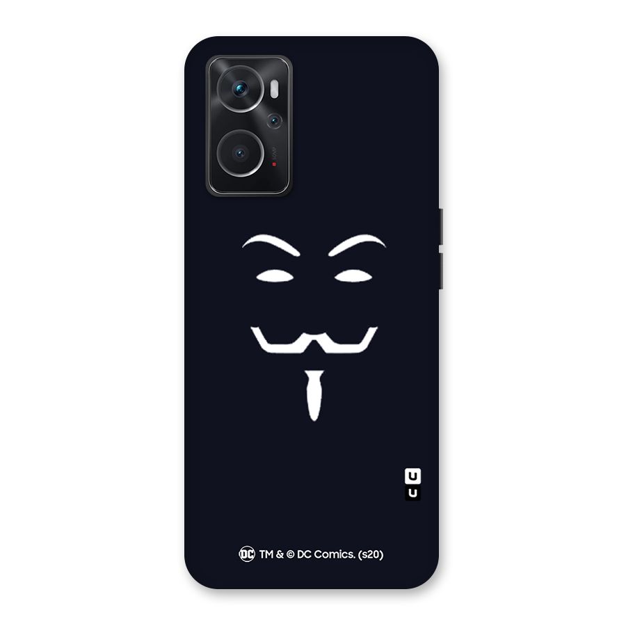 Minimal Anonymous Mask Back Case for Oppo K10 4G
