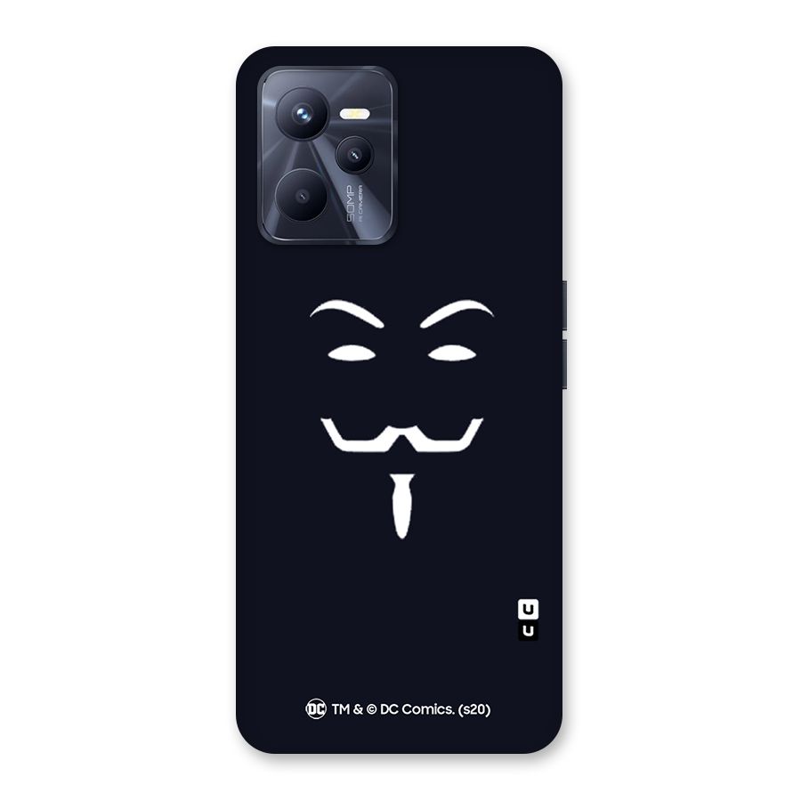 Minimal Anonymous Mask Back Case for Realme C35