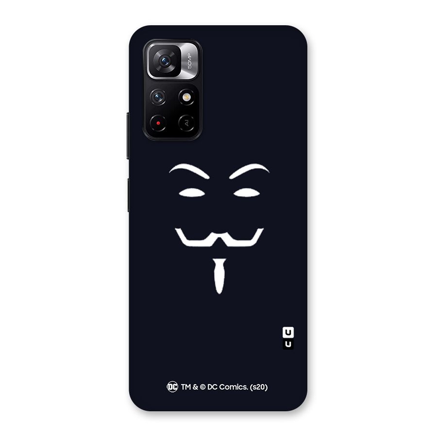 Minimal Anonymous Mask Back Case for Redmi Note 11T 5G