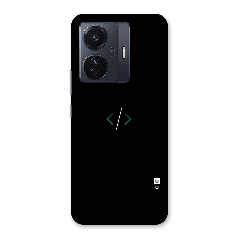 Minimal Dark Coding Back Case for Vivo T1 Pro