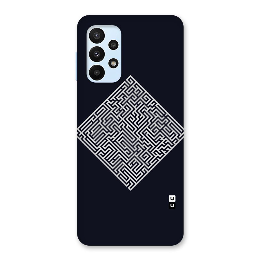 Minimal Maze Pattern Back Case for Galaxy A23