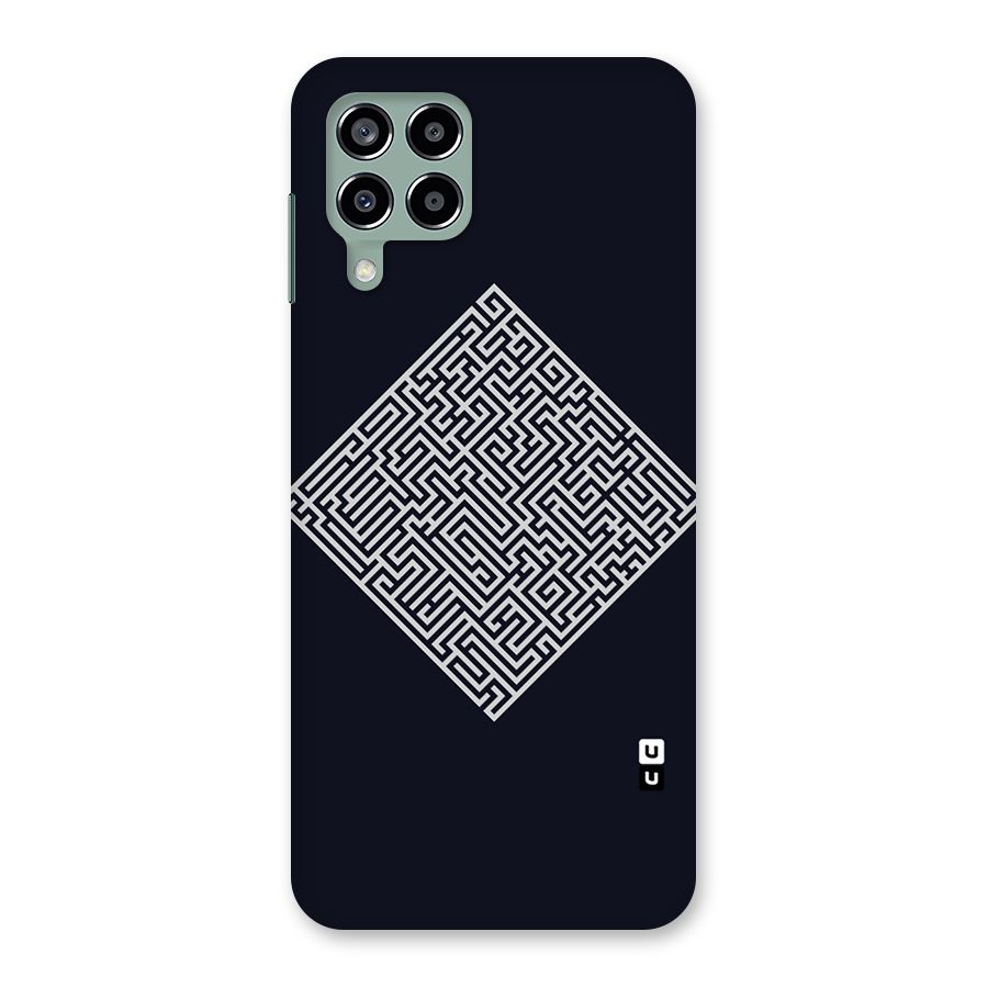 Minimal Maze Pattern Back Case for Galaxy M33
