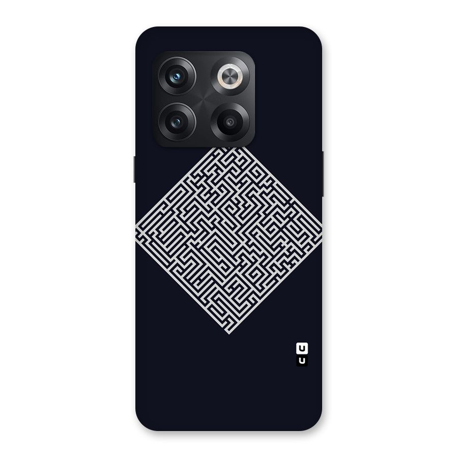 Minimal Maze Pattern Back Case for OnePlus 10T