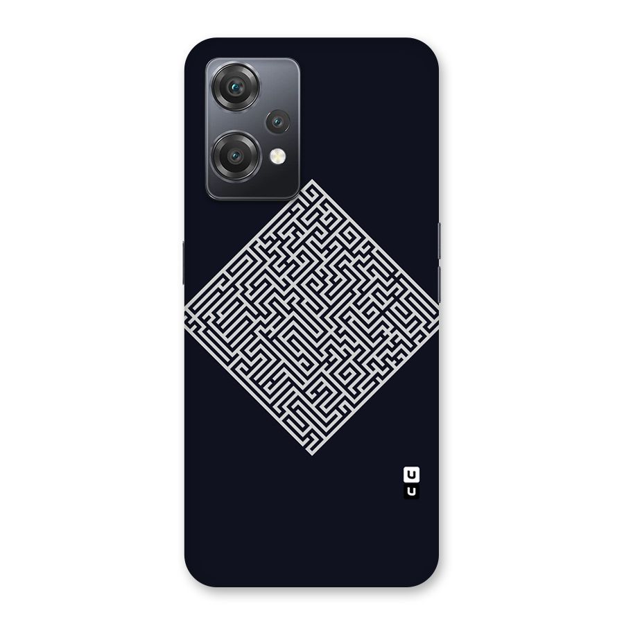 Minimal Maze Pattern Back Case for OnePlus Nord CE 2 Lite 5G