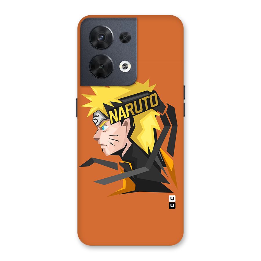 Minimal Naruto Artwork Back Case for Oppo Reno8 5G