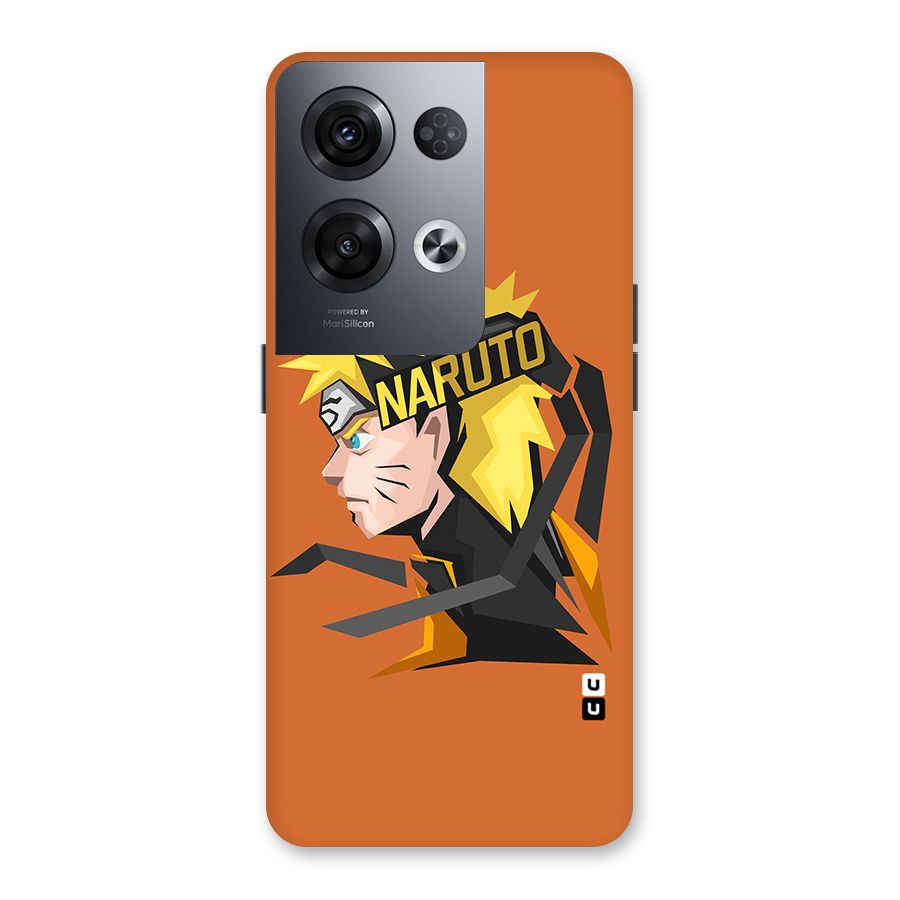 Minimal Naruto Artwork Back Case for Oppo Reno8 Pro 5G